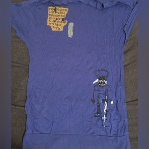Dark blue men’s Basquiat Medium T-Shirt